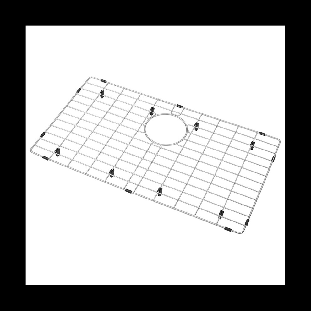 Kitchen Sink Grid Sink Bottom Grid,Stainless Steel Sink Grid and Sink Protectors for Kitchen Sink with Rear