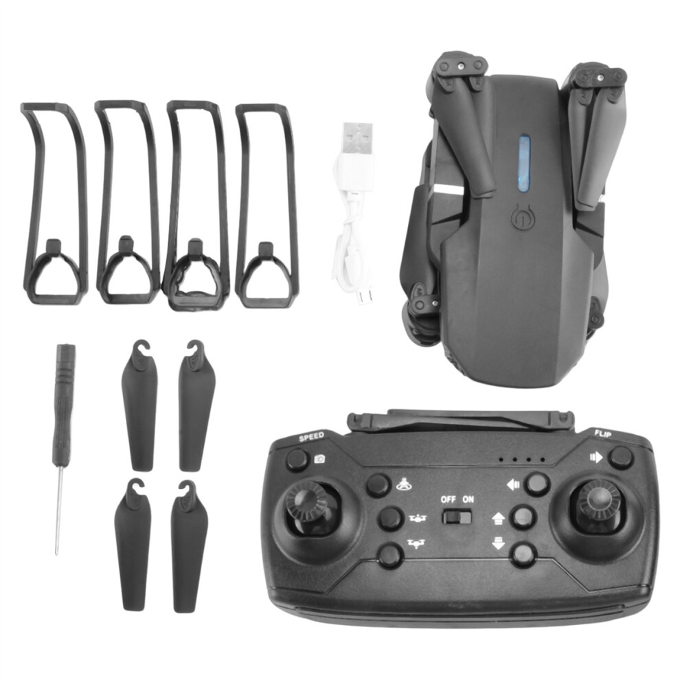 Pro Drone 4K HD Camera Foldable Drone Height Fixed Remote Control Pro Wifi Drone Gift Toys Dual Camera 1 Battery 