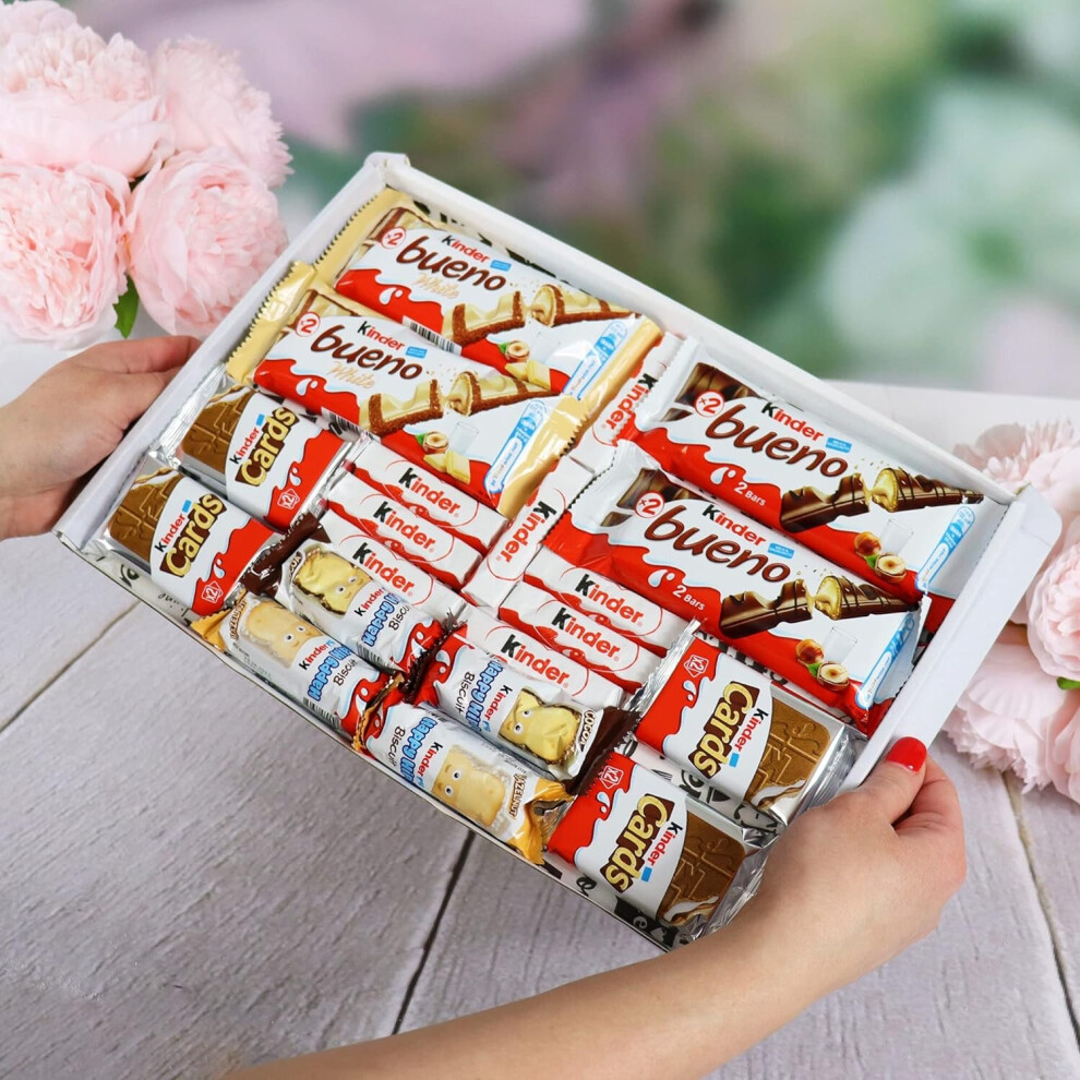 Kinder Chocolate Letterbox Gift Hamper With Kinder Buenos