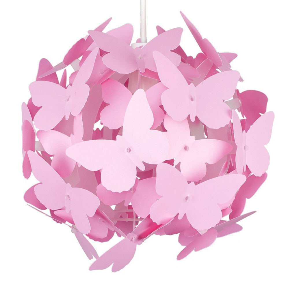Butterfly Pink Ceiling Pendant Shade