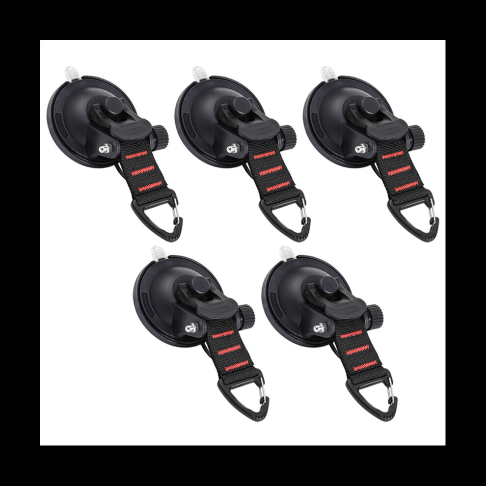 5Pcs Heavy Duty Suction Cups Anchor, Multipurpose Camping Sucker Cups Hooks For Home Outdoor Car Van Truck Awning Boat 4762895734717