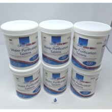 Oasis 1000 Water Purification Tablets Pack of 6