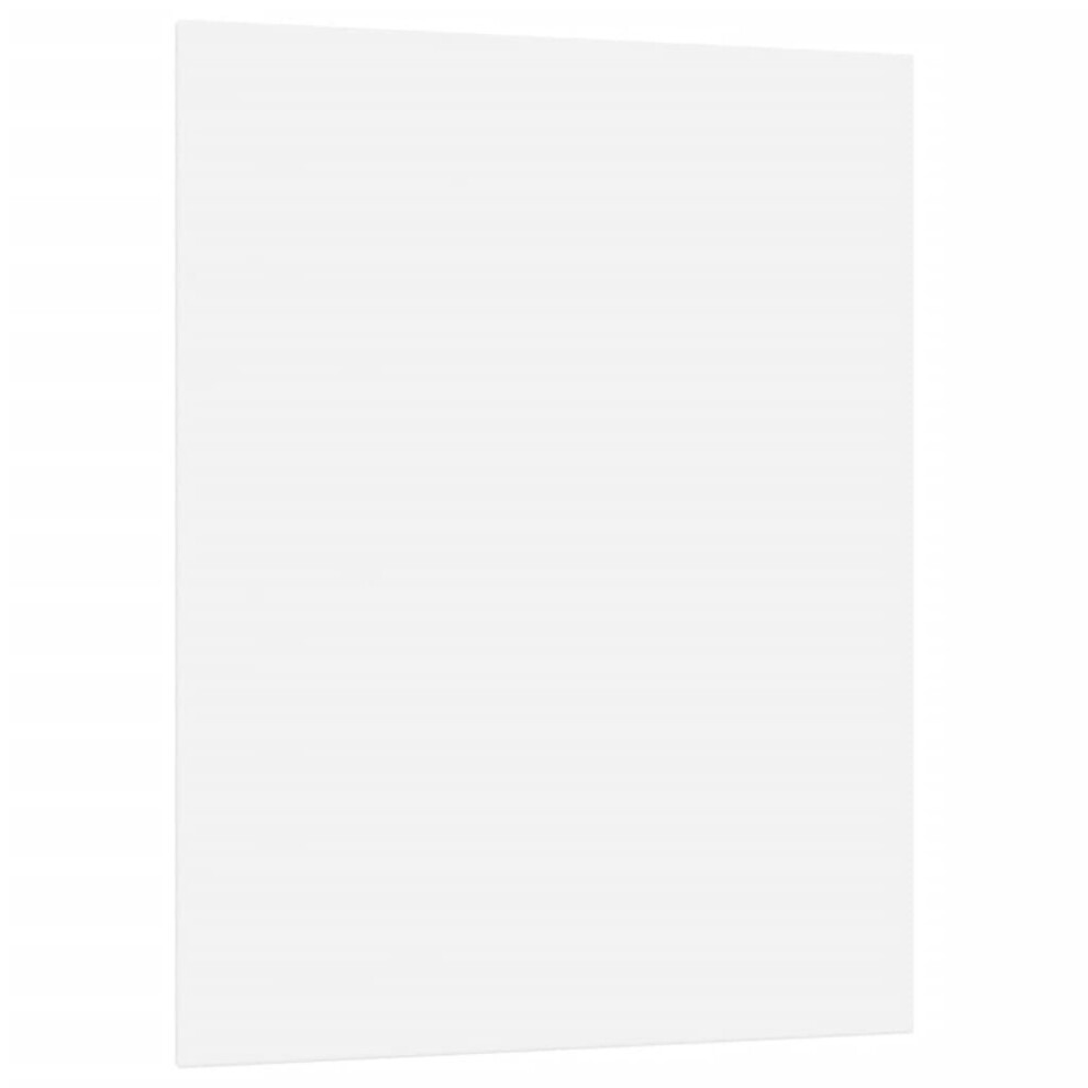 (80 x 60 x 1.5 cm) vidaXL Stretched Canvases Blank Canvas 12 pcs White Fabric and Solid Wood Pine