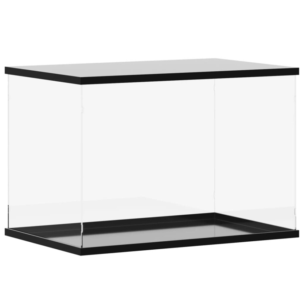 vidaXL Display Box Clear Display Case Acrylic Box Showcase Transparent Acrylic