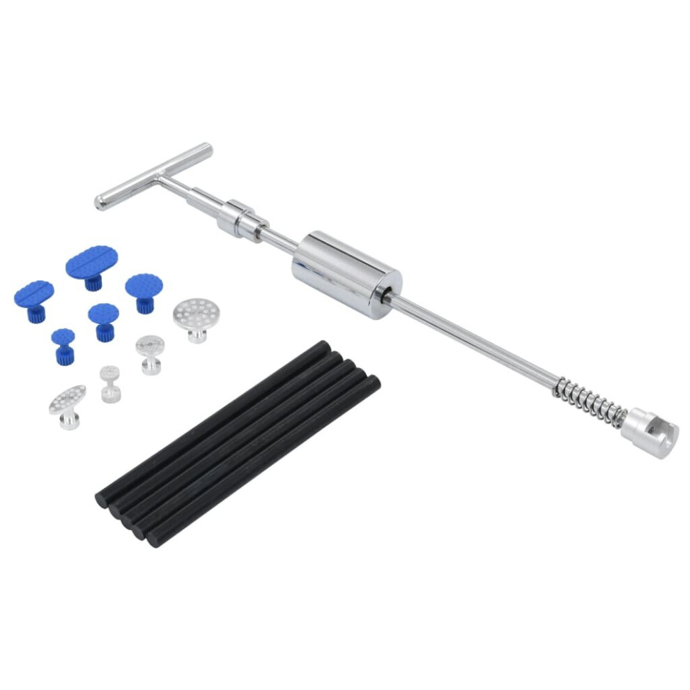 Vidaxl 15 Piece Dent Repair Set For Paintless Dent Repair Steel Hand Tool