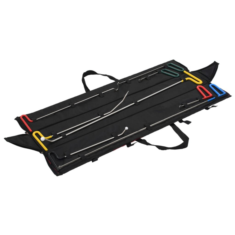 Vidaxl 8 Piece Dent Repair Set For Paintless Dent Repair Stainless Steel Tool