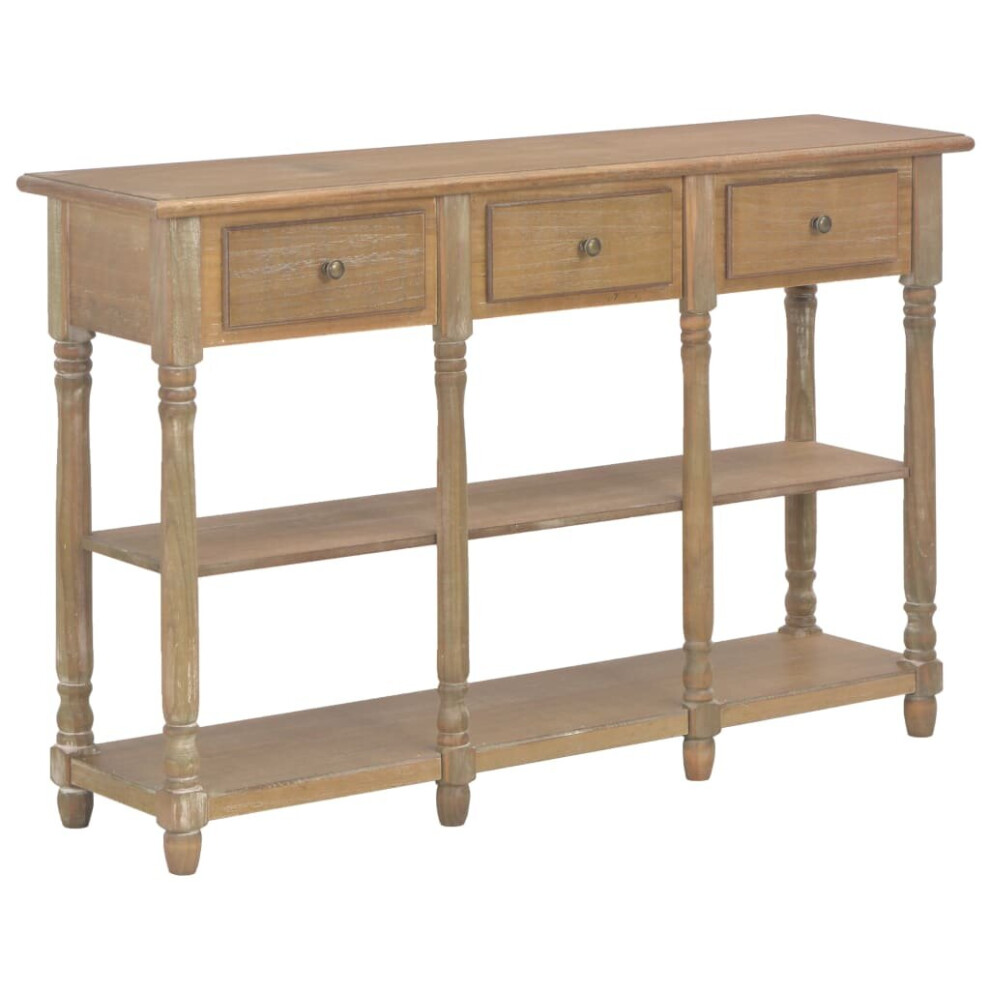 Vidaxl (Brown) Console Table Side Table Hallway Coffee Sofa Table Engineered Wood Brown