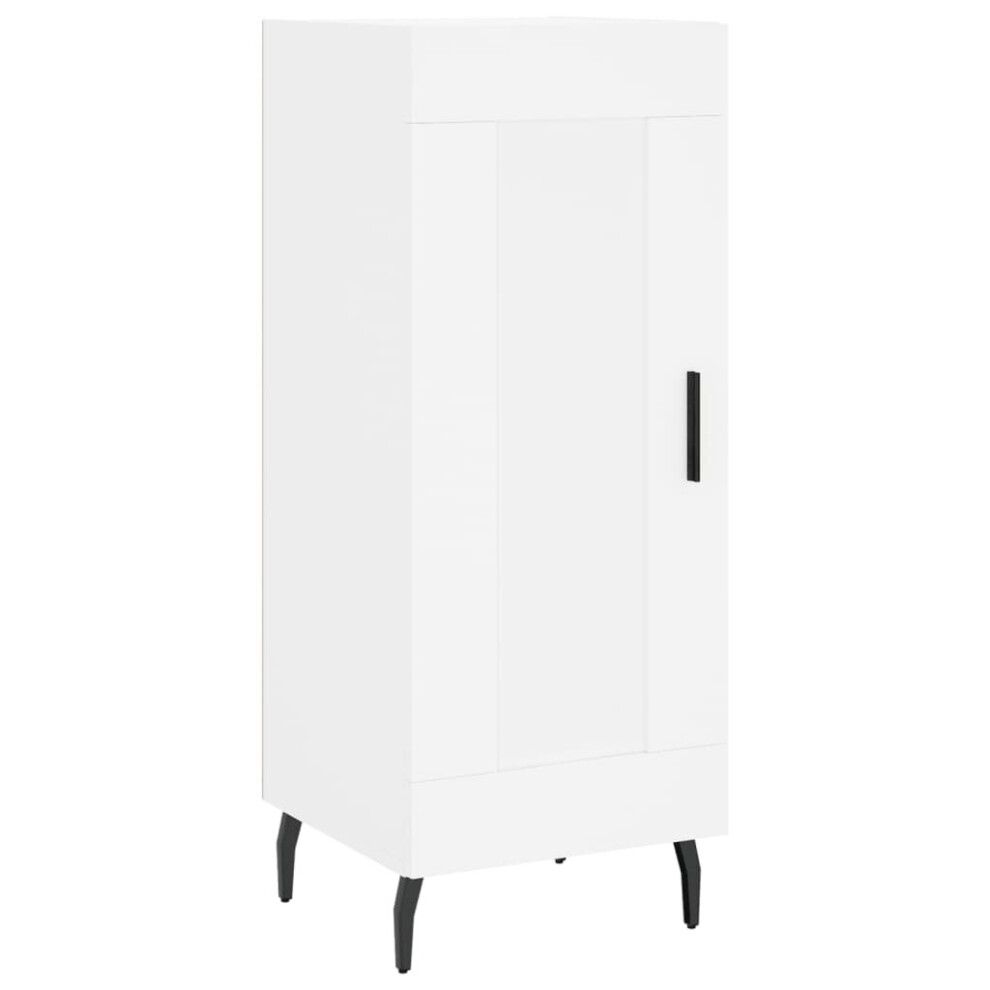 vidaXL Sideboard Storage Cabinet Side Cabinet Cupboard White Engineered Wood