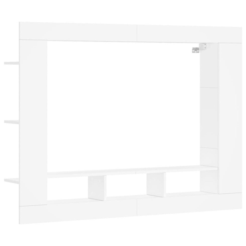 Vidaxl Tv Cabinet Tv Console Sideboard Media Console Engineered Wood White