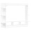 VidaXL vidaXL TV Cabinet TV Console Sideboard Media Console White Engineered Wood 6