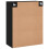 VidaXL (black) vidaXL Wall Mounted Cabinet Display Cabinet High Gloss White Engineered Wood 9