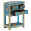 VidaXL vidaXL Sideboard Kitchen Storage Cabinet Cupboard Turquoise Solid Wood Mango 2