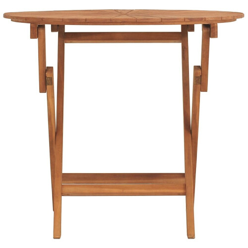 VidaXL vidaXL Folding Garden Table Dining Table Coffee Tea Table Solid Teak Wood 2