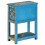 VidaXL vidaXL Sideboard Kitchen Storage Cabinet Cupboard Turquoise Solid Wood Mango 5