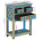 VidaXL vidaXL Sideboard Kitchen Storage Cabinet Cupboard Turquoise Solid Wood Mango 10