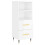 VidaXL vidaXL Sideboard Storage Cabinet Cupboard High Gloss White Engineered Wood 1
