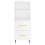 VidaXL vidaXL Sideboard Storage Cabinet Cupboard High Gloss White Engineered Wood 6