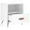 VidaXL (white, 2 pcs) vidaXL Bedside Cabinet Bed Table Nightstand Side Table Black Engineered Wood 8
