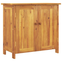 vidaXL Garden Cabinet Sideboard Cupboard Storage Cabinet Solid Wood Acacia