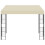 VidaXL vidaXL Wand-Pavillon 3x3 m Creme Stoff 2