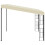 VidaXL vidaXL Wand-Pavillon 3x3 m Creme Stoff 3