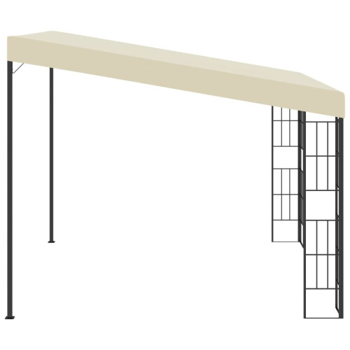 VidaXL vidaXL Wand-Pavillon 3x3 m Creme Stoff 2