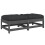 VidaXL vidaXL Garden Footstools Footrest with Cushions 2 pcs Grey Solid Wood Pine 2