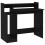 VidaXL vidaXL Desk Computer Table with LED Lights Work Table Black Engineered Wood 3