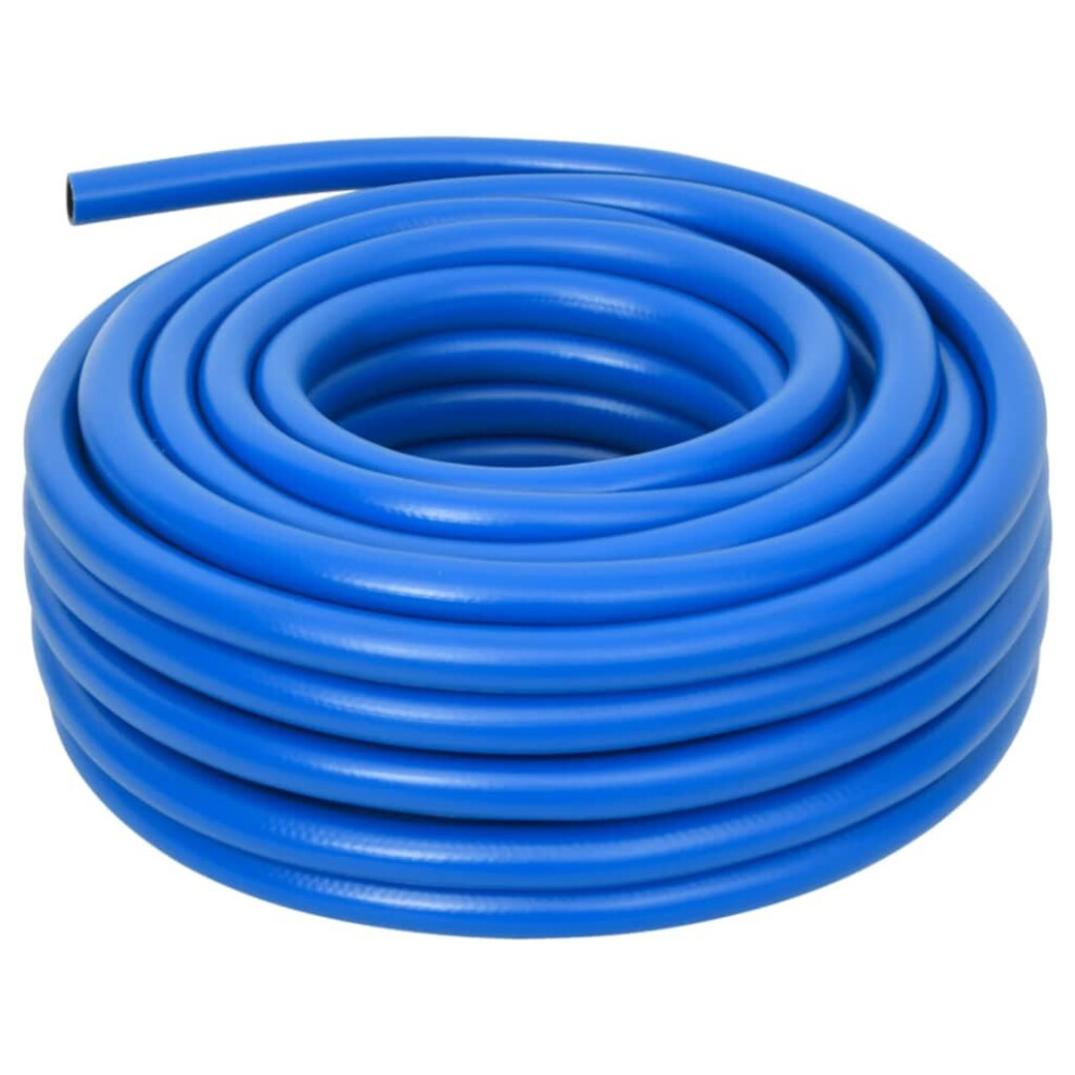 (without accessories, 0.7"/10 m) vidaXL Air Hose Pneumatic Hose Pipe Air Compressor Hose Air Line Blue PVC