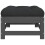 VidaXL vidaXL Garden Footstools Footrest with Cushions 2 pcs Grey Solid Wood Pine 6