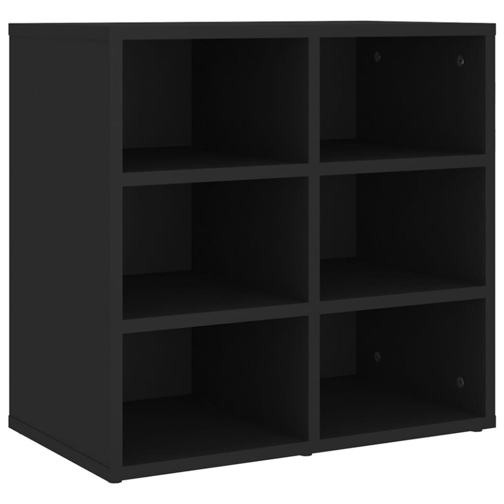 (1 pcs) vidaXL Shoe Cabinet Hallway Wall Mounted Shoe Storage Rack Shelf Cupboard