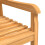 VidaXL (6 pcs) vidaXL Garden Chairs Wooden Stackable Dining Chair Armchairs Solid Wood Teak 7