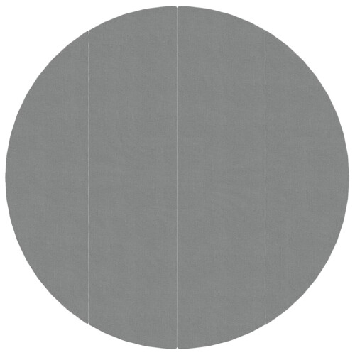 VidaXL (428 cm) vidaXL Pool Ground Cloth Floor Protector Mat Light Grey Polyester Geotextile