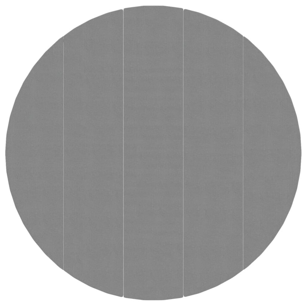(550 cm) vidaXL Pool Ground Cloth Floor Protector Mat Light Grey Polyester Geotextile