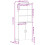 VidaXL (concrete grey, 2 doors) vidaXL Highboard Sideboard Storage Cabinet Home Side Cabinet Engineered Wood 4