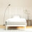 VidaXL (white, 108 x 3 x 110 cm) vidaXL Solid Wood Pine Wall Headboard Bed Header Multi Colours Multi Sizes 3