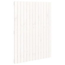 (white, 82.5 x 3 x 110 cm) vidaXL Solid Wood Pine Wall Headboard Bed Header Multi Colours Multi Sizes