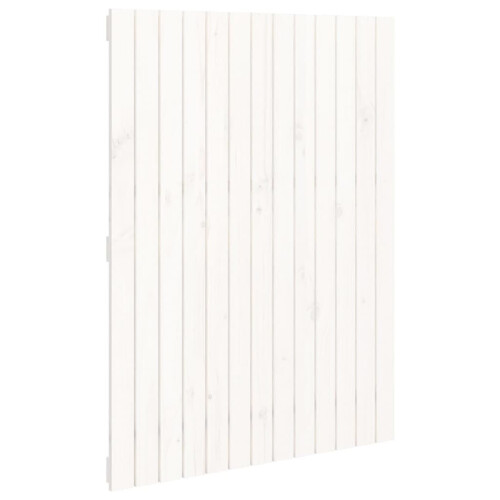VidaXL (white, 82.5 x 3 x 110 cm) vidaXL Solid Wood Pine Wall Headboard Bed Header Multi Colours Multi Sizes