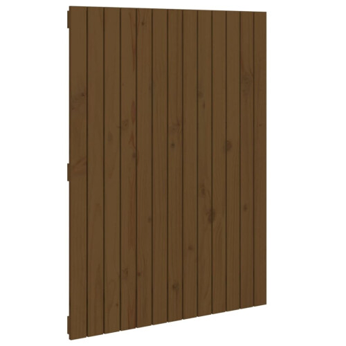 VidaXL (honey brown, 82.5 x 3 x 110 cm) vidaXL Solid Wood Pine Wall Headboard Bed Header Multi Colours Multi Sizes