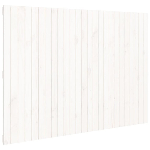 VidaXL (white, 159.5 x 3 x 110 cm) vidaXL Solid Wood Pine Wall Headboard Bed Header Multi Colours Multi Sizes