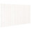 VidaXL (white, 204 x 3 x 110 cm) vidaXL Solid Wood Pine Wall Headboard Bed Header Multi Colours Multi Sizes 1