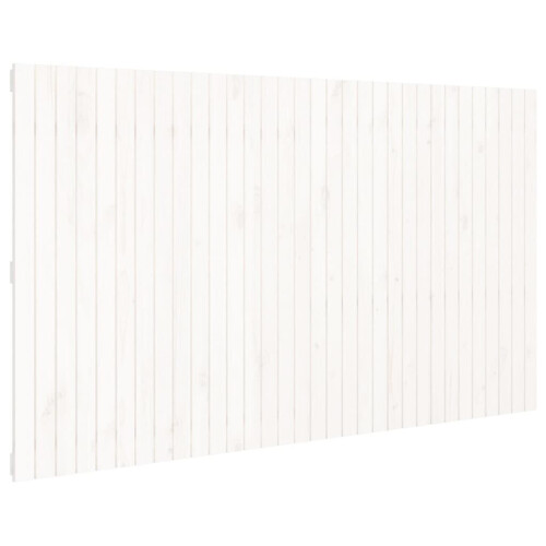 VidaXL (white, 204 x 3 x 110 cm) vidaXL Solid Wood Pine Wall Headboard Bed Header Multi Colours Multi Sizes