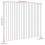 VidaXL (white, 140 x 3 x 110 cm) vidaXL Solid Wood Pine Wall Headboard Bed Header Multi Colours Multi Sizes 8