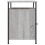 VidaXL vidaXL Bedside Cabinets Side Table Bedstand 2 pcs Grey Sonoma Engineered Wood 8