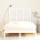 VidaXL (white, 140 x 3 x 110 cm) vidaXL Solid Wood Pine Wall Headboard Bed Header Multi Colours Multi Sizes 3