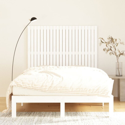 VidaXL (white, 140 x 3 x 110 cm) vidaXL Solid Wood Pine Wall Headboard Bed Header Multi Colours Multi Sizes 2