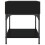 VidaXL vidaXL Bedside Tables Bedside Cabinet Side Table 2 pcs Black Engineered Wood 6
