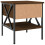 VidaXL vidaXL Bedside Tables Side Table Nightstand 2 pcs Brown Oak Engineered Wood 9