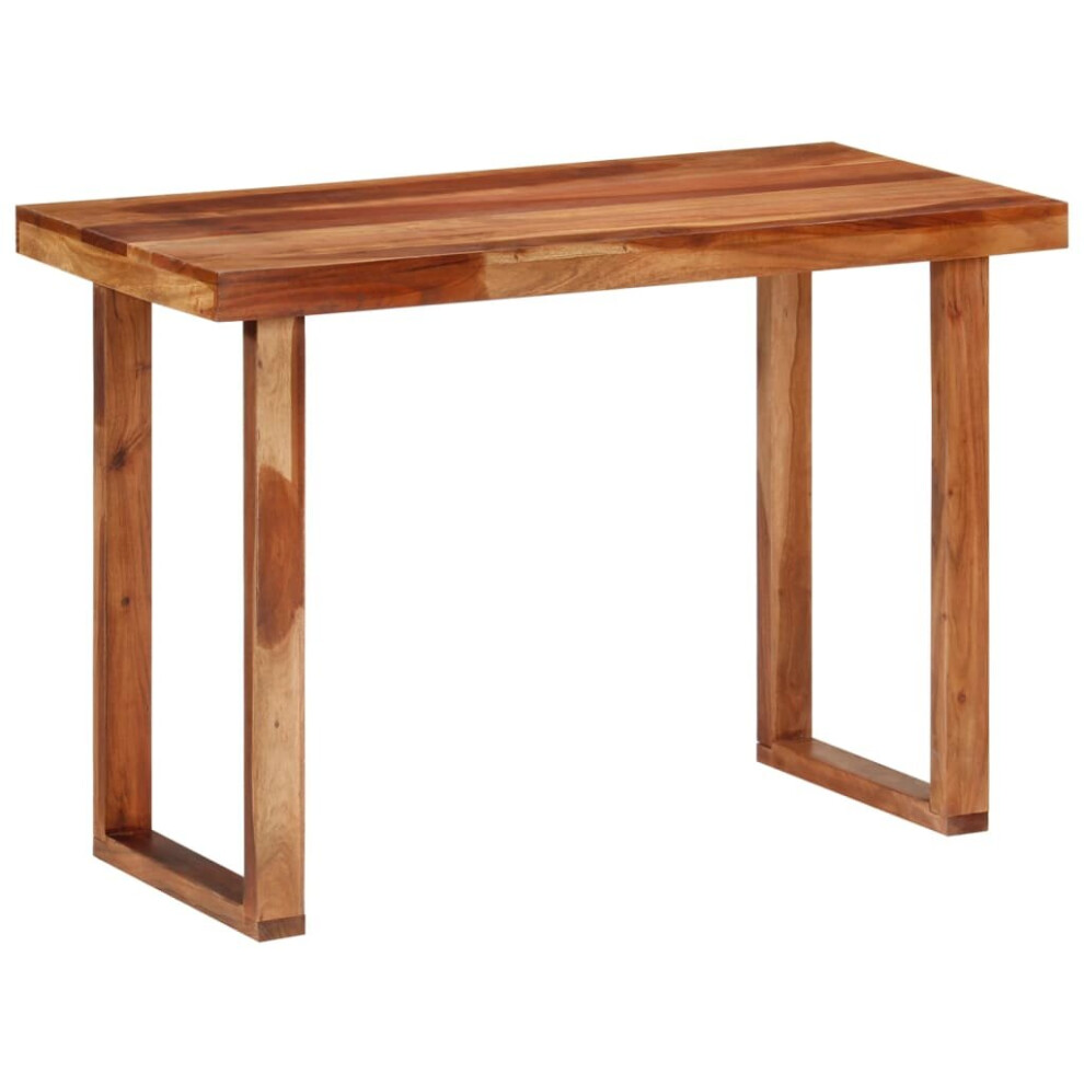vidaXL Dining Table Kitchen Table Dining Desk Kitchen Desk Solid Wood Acacia