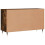 VidaXL vidaXL Sideboard Storage Side Cabinet Cupboard Smoked Oak Engineered Wood 7